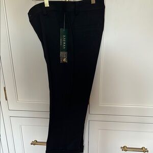 Ralph Lauren Women's Black Cropped Pants